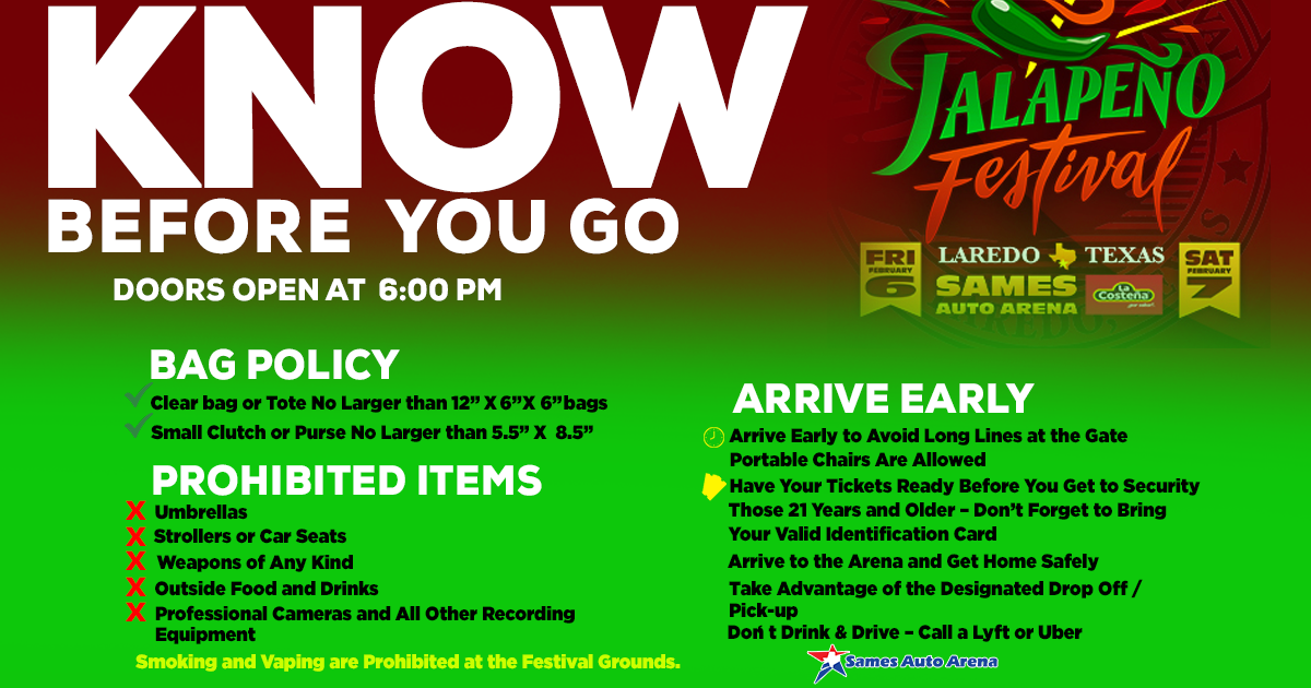 Concerts Laredo TX | Live Music Laredo TX | Sames Auto Arena: Details